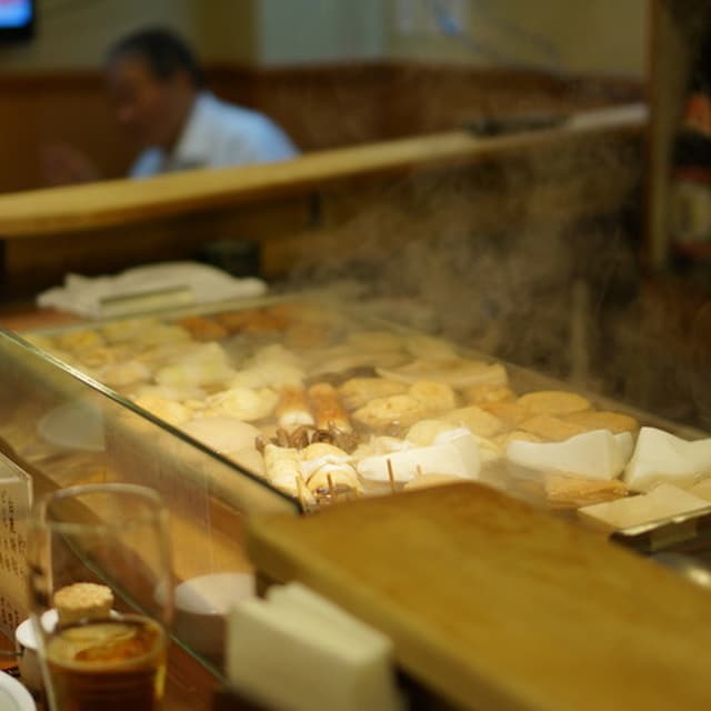 Ogura: классический одэн в Гинзе