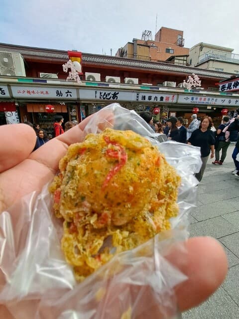 Asakusa Kokonoe: свежепожаренные пирожки агэмандзю