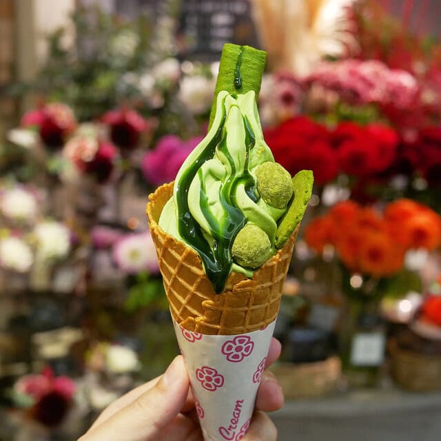 Cha no Ikedaya: насыщенное мороженое маття и чай