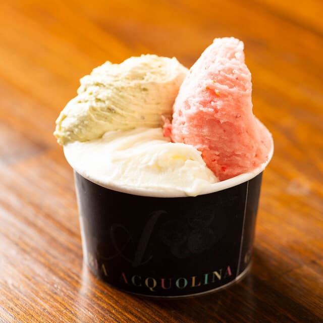 GELATERIA ACQUOLINA: авторское сезонное джелато
