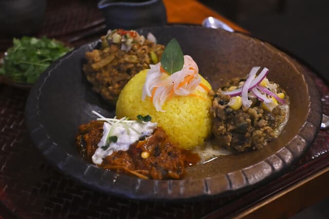 Kyu Yamu Tei Shimokita sou: авторское карри-кэйма