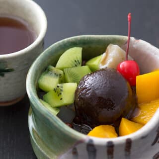 Bunmeidou Sakan Ru Cafe: pastel с огня и кастелла в чайном салоне