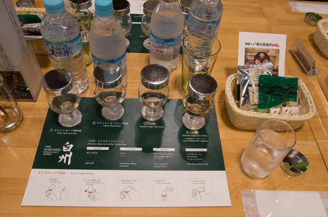 Suntory Hakushu Joryujo: лесная дистиллерия виски с дегустацией