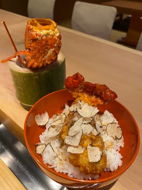 Shin Japanese cuisine Obune: кайсэки с трюфелем и вагю