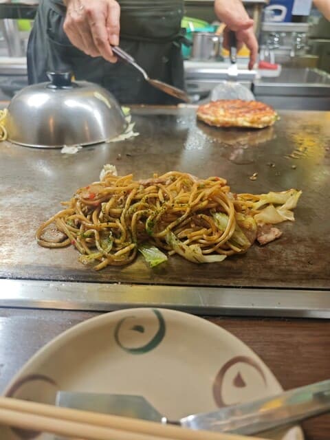 Okonomiyaki Kiji Honten: окономияки в стиле Осаки