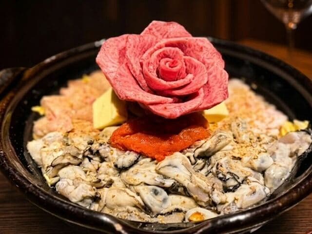 Kitashinchi Yamagata Ya: говяжий язык от шефа за стойкой
