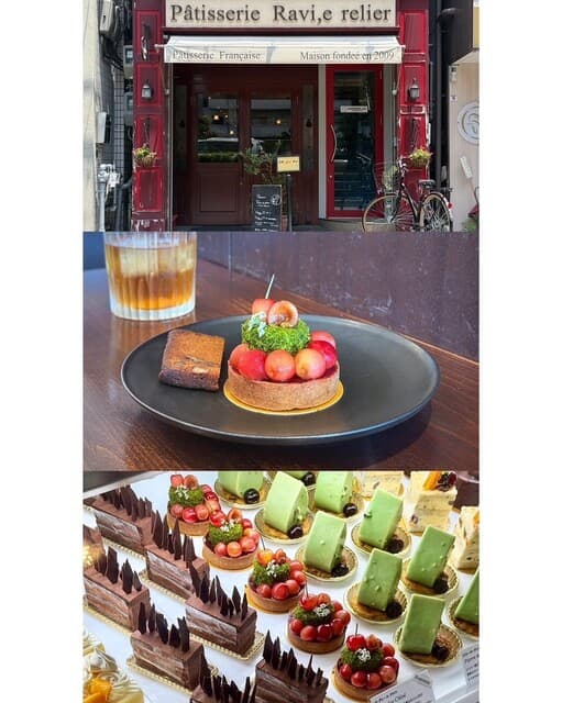 Patisserie Ravi,e relier: классическая французская кондитерская