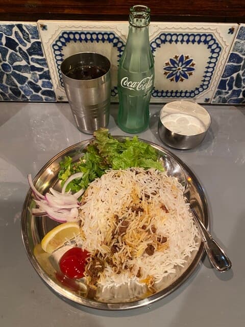 Johnny no Biryani Oosaka kitahama ten: авторский бирьяни на обед