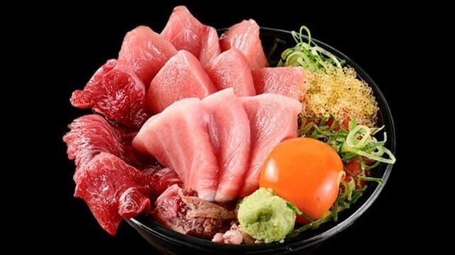 Kaisen-don Maguro Maru Honten: домбури со свежим тунцом