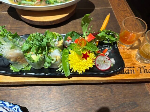 Baan thai ASHIYA: аутентичная тайская кухня с арт-подачей
