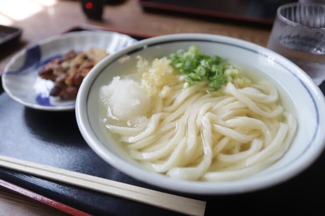 Udon Ippuku: удон сануки с тонкой упругой лапшой